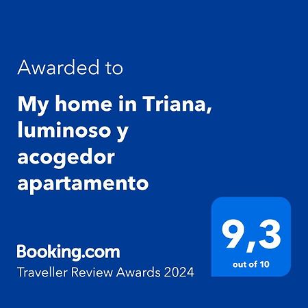 My Home In Triana, Luminoso Y Acogedor Apartamento Sevilla Exterior foto